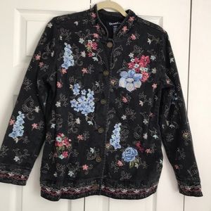 Women’s Embroidered Jean Jacket